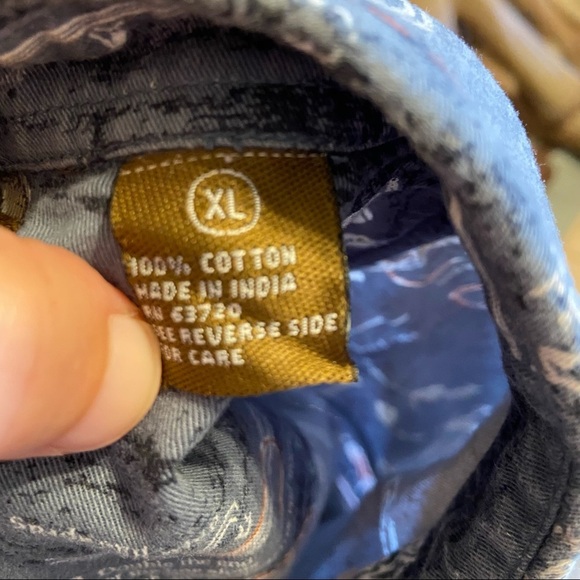 North River Outfitters Button Down Short Sleeve Men’s Shirt Fishing Detail XL - Picture 4 of 6